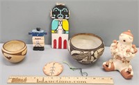 Native American Pottery & Kachina Collection