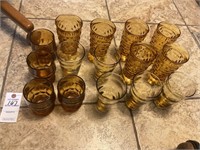 Amber Colored Glassware