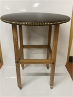 Small Table With Padded Top 24” Diameter x 28”