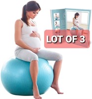 Lot of 3, BABYGO Birthing Ball for Pregnancy, (75c