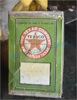 Antique Texaco tin