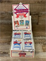BOX 1993 Donruss Series 1 Baseball 34 Wax Packs