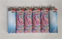 6 Bic Lighters