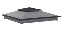 11x11 Replacement Canopy Top - Gray