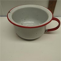 Enamelware Find/Hole is pluged