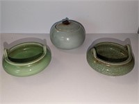 3 Antique Chinese Porcelains with Marks!