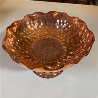 COPPER FOOTED BOWL