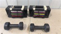 The Block Adjustable Dumbbell Set, Weights