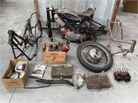 1946 SCOTT FLYING SQUIRREL Project Bike & Parts