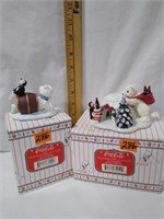 Coke collectable Bear figures