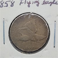 1858 FLYING EAGLE CENT