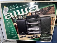 AIWA BOOKSHELF ZR-555 (NEW OPEN BOX)