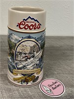 Coors Rocky Mountain 1992 Legend Series Stein Mug