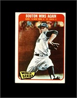 1965 Topps #137 Jim Bouton WS6 EX to EX-MT+