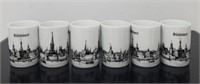 Porzella Dusseldorf Porcelain Shot Glasses