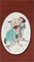 1997 Norman Rockwell marbles champion ornament