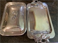 Tray and Lidded Casserole