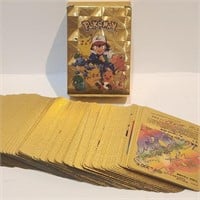 Golden Pokemon cards \ 100+ cards