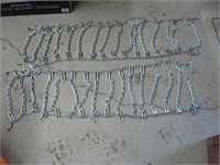2 TIRE CHAINS 45" LONG 13" WIDE
