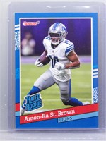 Amon-Ra St Brown 2021 Donruss Rookie /2231