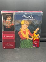 American Girl Molly 6 Book Set Plus Mini Doll NIB