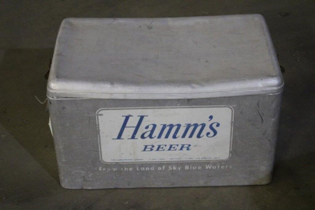 Vintage Hamms Beer Cooler