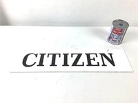 Feuille acrylique publicitaire Citizen