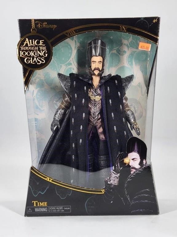 DISNEY ALICE THROUGH THE LOOKING GLASS TIME DOLL