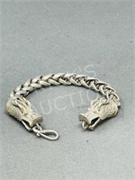 Tibetan silver Dragon bracelet