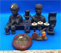 African and Black Americana Figures, Statues, etc