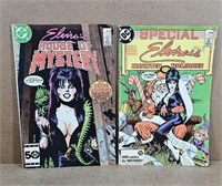 1980s Elvira Comic Books - set of 2