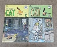 1970s Fat Freddy's Cat Comic Books - set of 2
