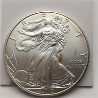 2010 1oz. Fine Silver Eagle Dollar Coin