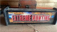 Extreme Hunting Arcade Machine Topper Sign