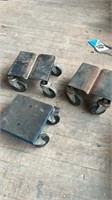 Snomobile Rolling Casters