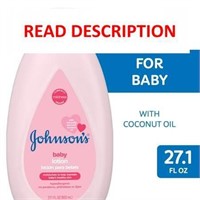 (Set of 2) Johnson's Moisturizing Pink Baby Body L