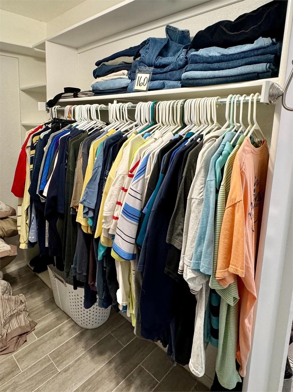 Mens Closet Lot