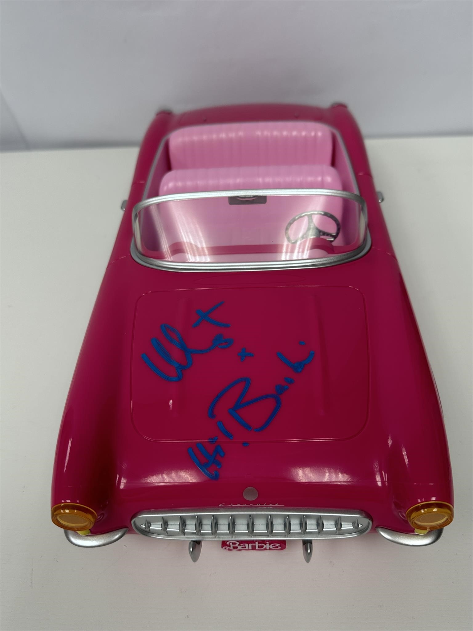 Autograph COA Barbie Toy Car
