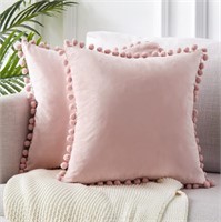 Top Finel Decorative Throw Pillow Covers 18 x 18