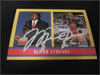 Michael Jordan Signed Trading Card Direct COA