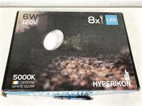 8 fixtures, HyperLS6-50, Hyperikon LED 6W 5000K