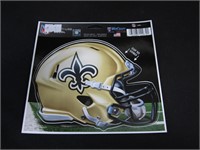 NEW ORLEANS SAINTS TEAM HELMET DECAL