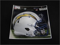 LOS ANGELES CHARGERS TEAM HELMET DECAL