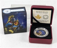 2015 Silver $25 Canadian Star Charts Coin in Box