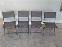 Gray Patio Folding Chairs
