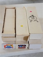 6 BOXES OF CARDS