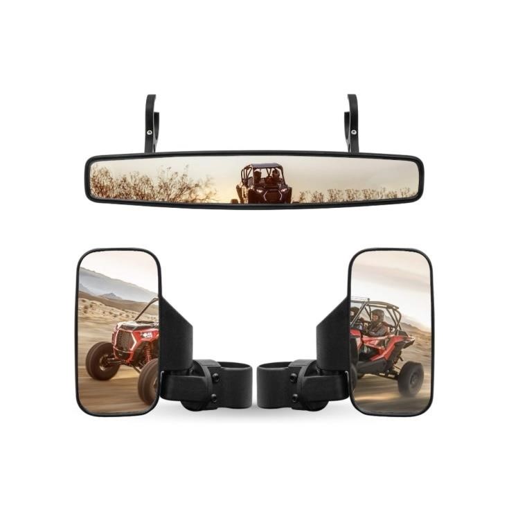 RANSOTO UTV Offroad Side Rear View Mirror And
