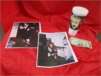 Rare autograph cats cup and photos