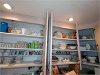 CONTENTS OF 3 UPPER CABINETS