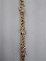 New Cuban Link Butterfly Pendant Necklace -